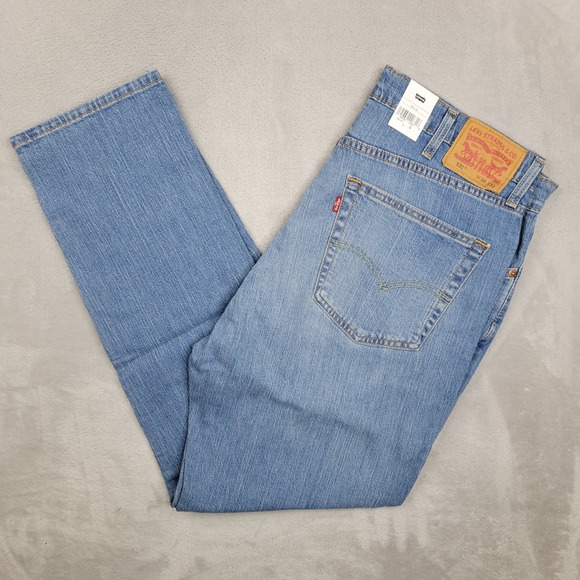 Levis 531 Jeans Men 38x32 Denim Pants Athletic Slim Flex Stretch Hip 854940131 - Picture 1 of 8